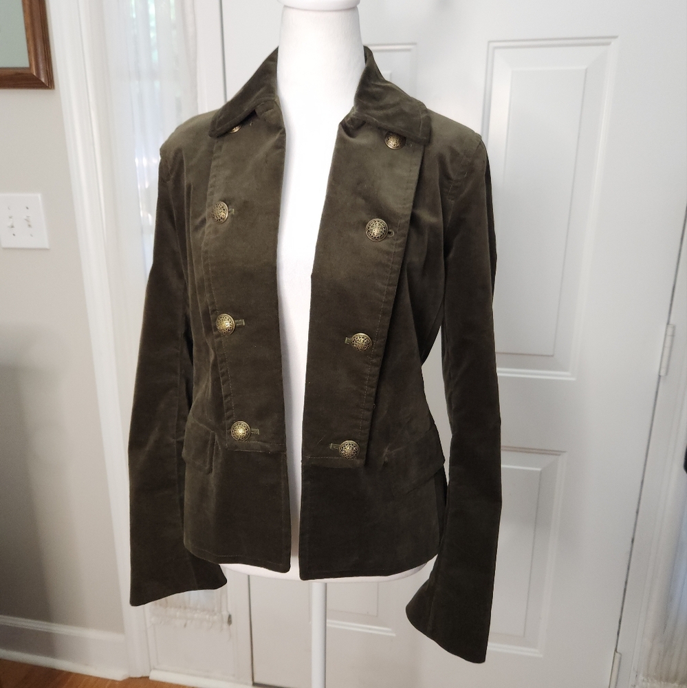 Talbots Sgt Pepper's Lonely Hearts Club Band - Military Style Jacket Size 6